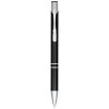 Stylo bille rétractable en aluminium anodisé Moneta (encre noire)