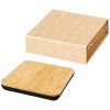 Socle de charge sans fil de 5 W en bambou et tissu Leaf