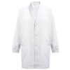 THC MINSK WH. Blouse de travail en coton et polyester. Couleur blanche