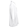 THC MINSK WH. Blouse de travail en coton et polyester. Couleur blanche