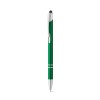 GALBA. Stylo en aluminium avec pointe tactile et clip