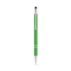 GALBA. Stylo en aluminium avec pointe tactile et clip