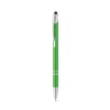 GALBA. Stylo en aluminium avec pointe tactile et clip