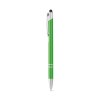 GALBA. Stylo en aluminium avec pointe tactile et clip