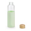 DAKAR. Bouteille 600mL en bambou et verre borosilicate