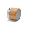 GLASHOW. Haut parleur portatif en bambou avec microphone