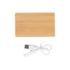 Chargeur en bambou de 4 000mAh Ruby