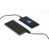 Power bank solaire en aluminium, 8 000mAh Adriana