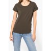 T-shirt col rond manches courtes femme