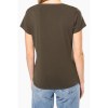 T-shirt col rond manches courtes femme