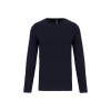 T-shirt col rond manches longues homme
