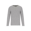 T-shirt col rond manches longues homme