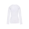 T-shirt col rond manches longues femme