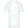 T-shirt Bio col à bords francs manches courtes homme