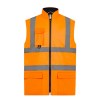 Bodywarmer rembourré haute visibilité