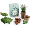 COFFRET 4 POTS DE SEMIS EN TOURBE