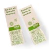 MARQUE-PAGES FIBRE DE TOMATE AVEC GRAINES