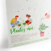 CARTE GRAINES À PLANTER A5 - 225 g Recto
