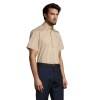 Chemise homme en twill de coton manches courtes - BROOKLYN