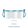 Mug Bicolore Cuillère DURAGLAZE