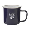 Retro Silver Mug en Émail 350 ml