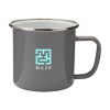 Retro Silver Mug en Émail 350 ml