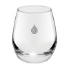 Verre avec une belle forme convexe et un fond resistant