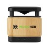 Bamboo Block Speaker avec chargeur sans fil