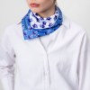 Foulard Hortense Bleu Chiné