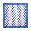 Foulard Hortense Bleu Chiné