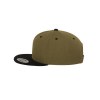 Casquette snapback bicolore