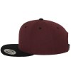 Casquette snapback bicolore