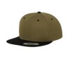 Casquette snapback bicolore