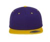 Casquette snapback bicolore