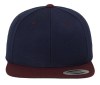 Casquette snapback bicolore