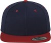Casquette snapback bicolore