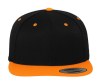Casquette snapback bicolore