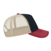 Casquette Rapper en coton canvas