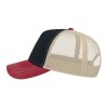 Casquette Rapper en coton canvas