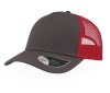 Casquette rapper en coton canvas