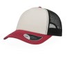 Casquette rapper en coton canvas