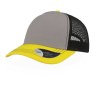 Casquette rapper en coton canvas