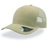 Casquette style trucker en faux daim