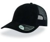 Casquette style trucker en faux daim