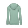 Sweat capuche zippé organique femme