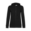 Sweat capuche zippé organique femme