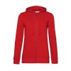 Sweat capuche zippé organique femme