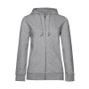 Sweat capuche zippé organique femme