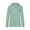 Sweat capuche zippé organique femme