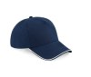 Casquette authentic visière passepoilée